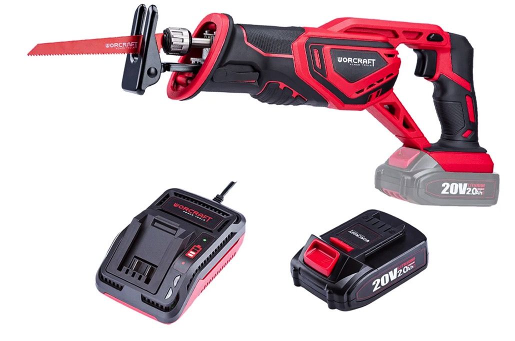 Akuotssaag Worcraft CSS-S20Li; 20 V; 1x4,0 Ah aku