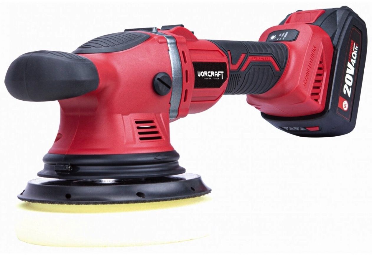 Poleerimismasin Worcraft COP-S20LiB; 20 V; 1x4,0 Ah aku