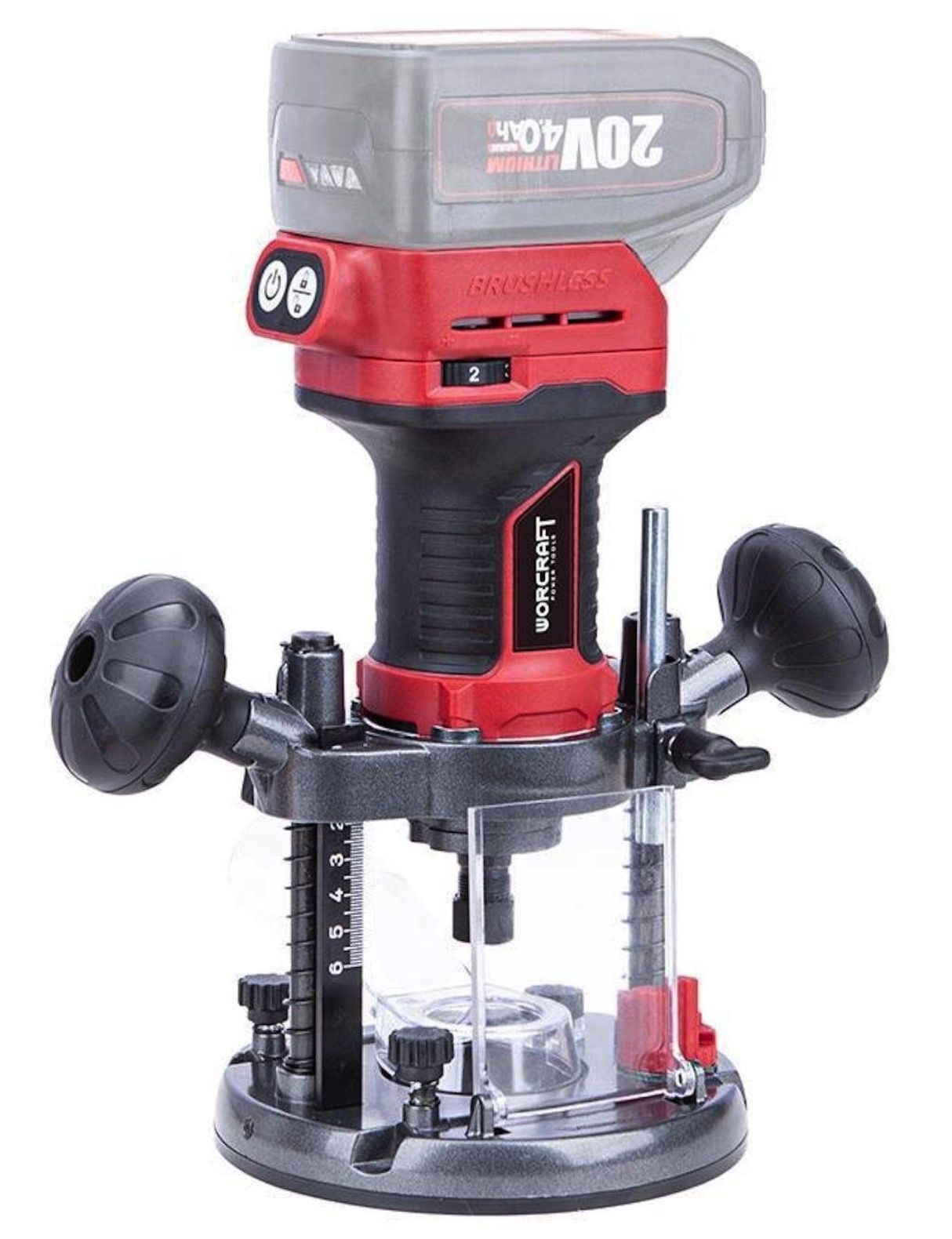 Ülafrees Worcraft CER-S20LiB; 20 V; (ilma aku ja laadijata)