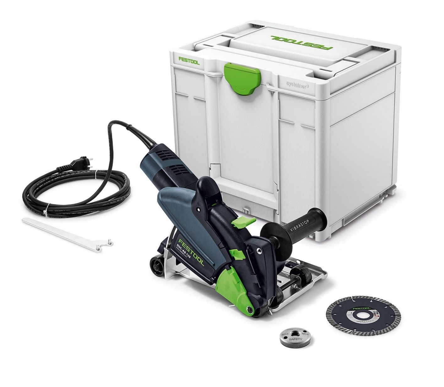 Teemantketassaag Festool DSC-AG 125-Plus; 1400 W