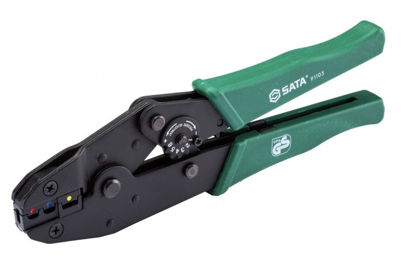 Survetööriist isoleeritud kaablisilmade ja kontaktide jaoks Sata S91105; 228 mm