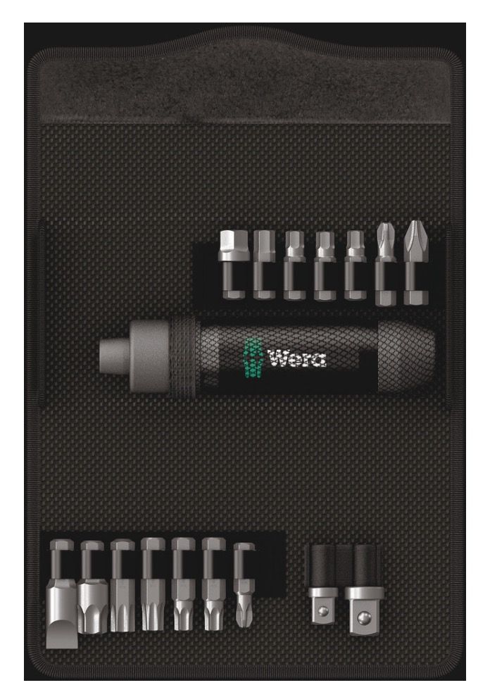 Löökkruvikeeraja Wera 2090/17 + Kruvikeeraja otsakud