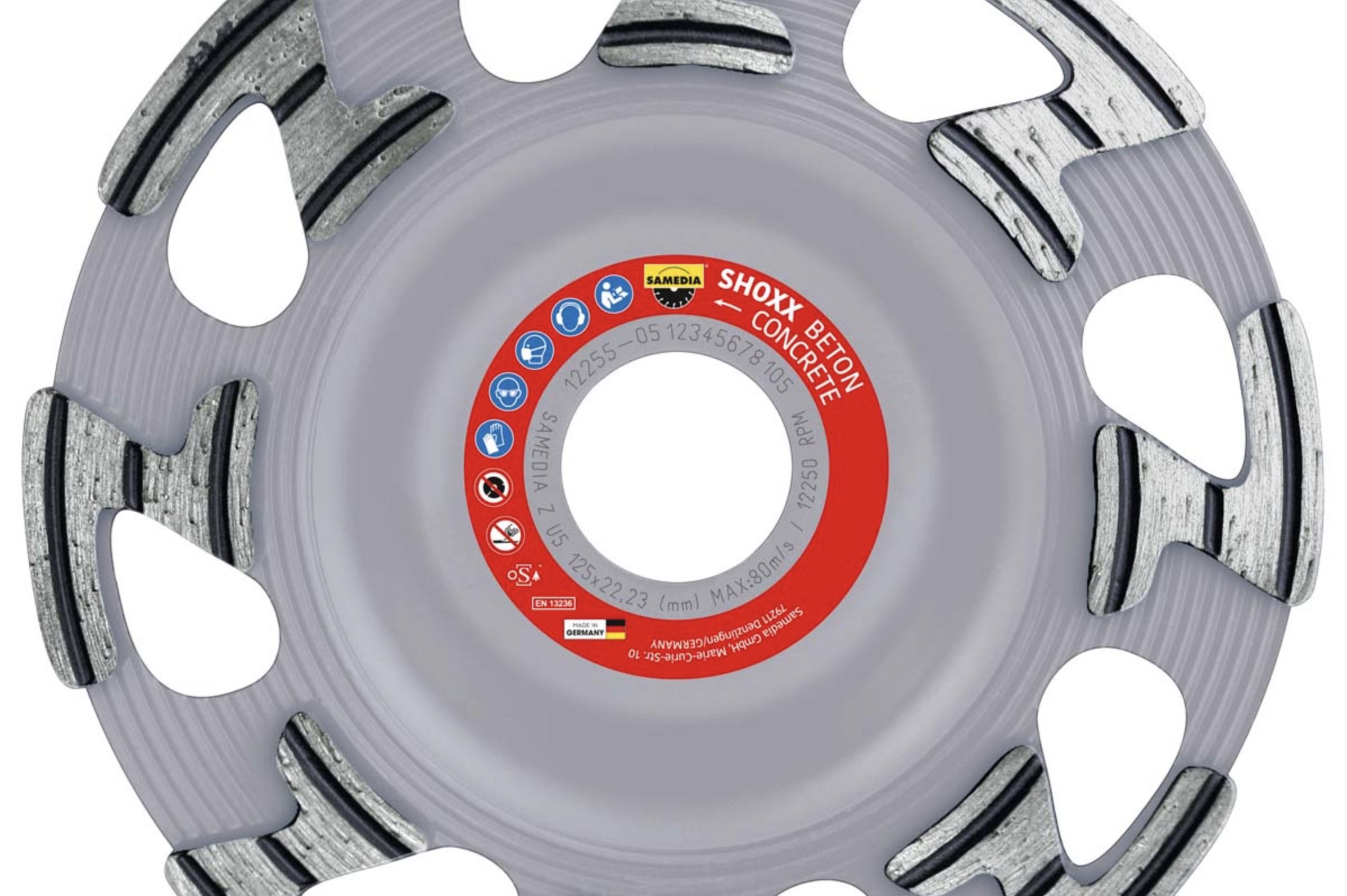 Teemant lihvimisketas Samedia 350032; 150x19 mm