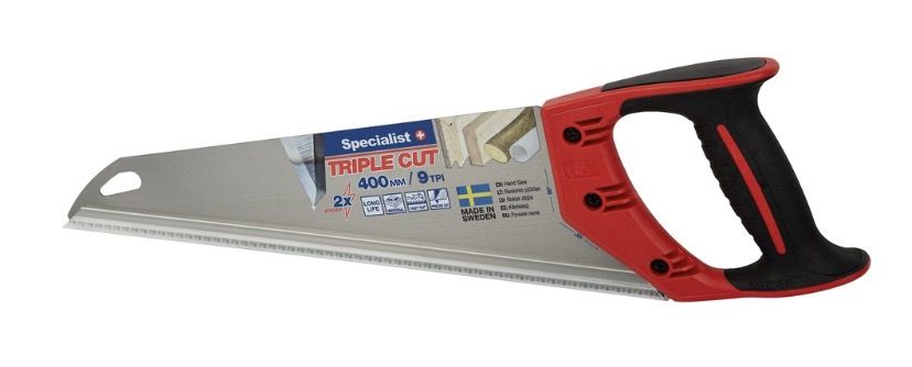 Käsisaag Specialist+ TRIPLE CUT; 400 mm; puidule