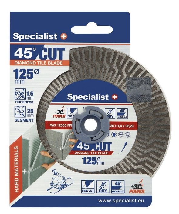 Teemantlõikeketas Specialist+ 11/2-5125; 125 mm