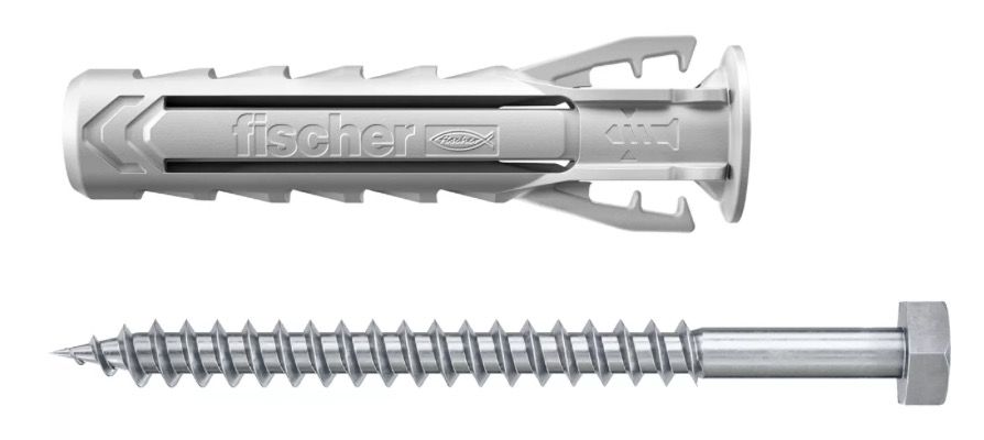 Tüübel kruviga Fischer SX Plus S; 12x60 mm; 3 tk