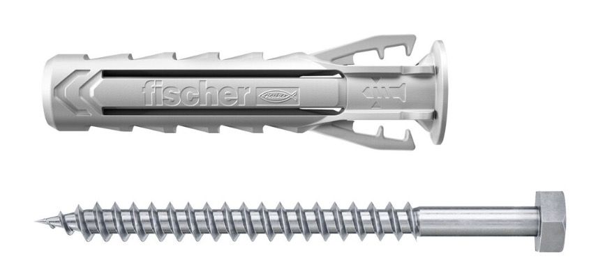 Tüübel kruviga Fischer SX Plus S; 10x50 mm; 5 tk