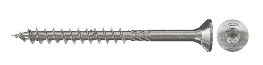 Puidukruvi Fischer FPF-ST P; 4,5x60 mm; TX20; 100 tk