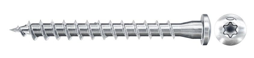 Puidukruvi Fischer FPF-PT ZPF; 5,0x40 mm; TX20; 200 tk