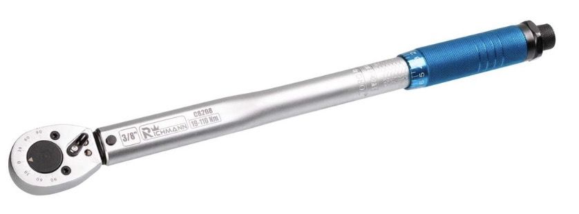 Dünomeetriline võti Richmann C8208; 3/8''; 19-110 Nm