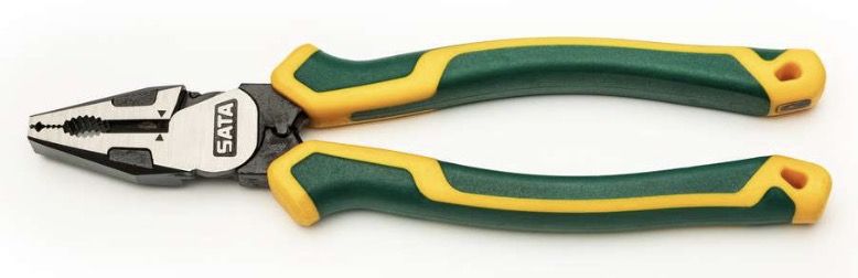 Kombineeritud näpitstangid Sata ST70323D; 225 mm