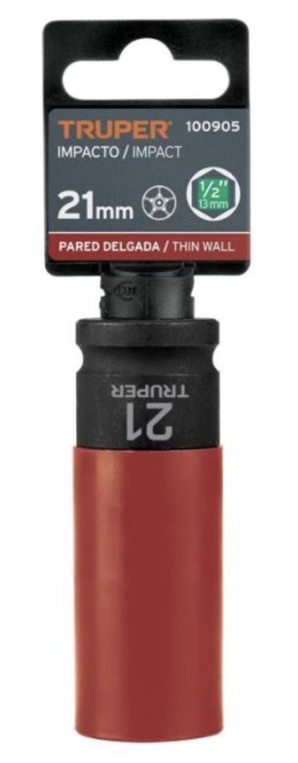 Löökpadrunvõti Truper D-7321-MLPD; 1/2''; 21 mm