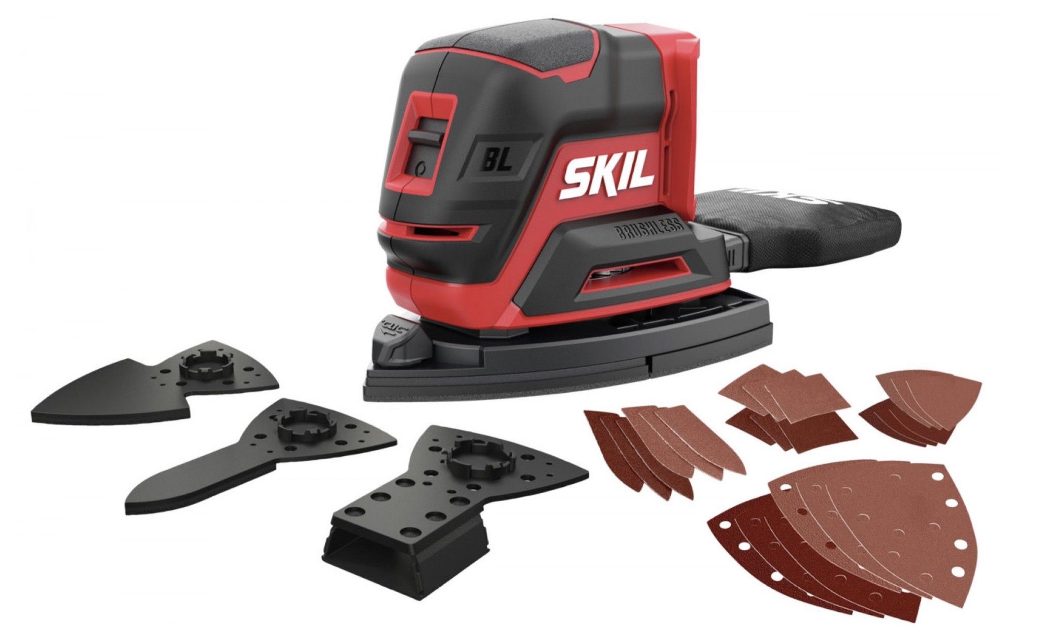 Kolmnurklihvija Skil 3720 CD; 20 V (ilma aku ja laadijata)