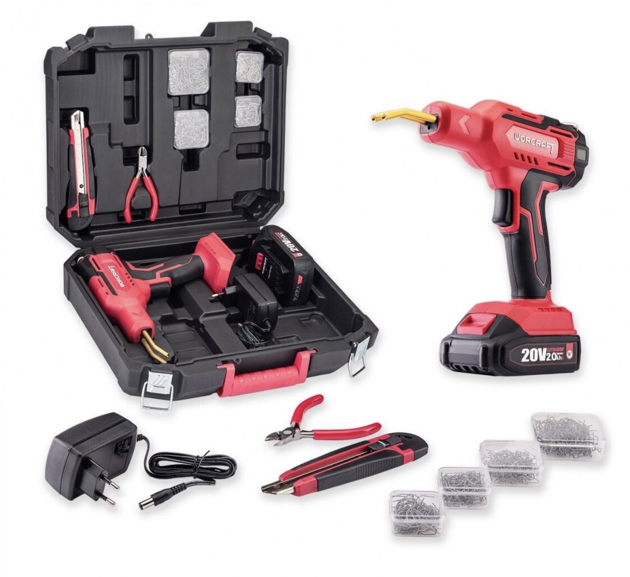 Keevitusmasin Worcraft CPW-S20Li; 20 V; 1x2,0 Ah aku