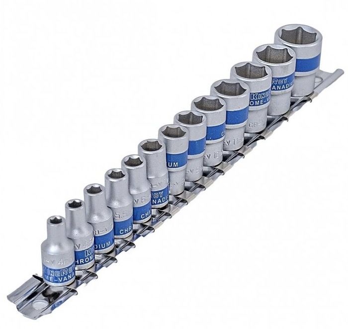 Padrunvõtmete komplekt KingRoy KR30151013; 1/4''; 13 tk