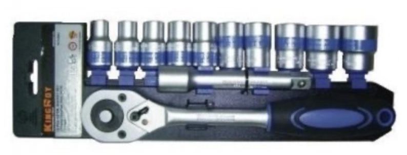 Padrunvõtmete komplekt KingRoy KR012MSA; 1/2''; 12 tk