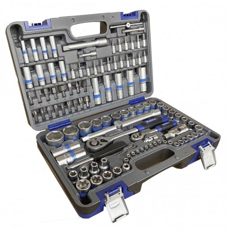 Tööriistakomplekt KingRoy KR108MDADB; 1/4''+1/2''; 108 tk