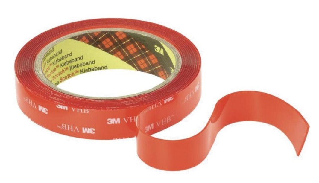 Kahepoolne kleeplint 3M VHB 4910F; 19 mm; 3 m; läbipaistev