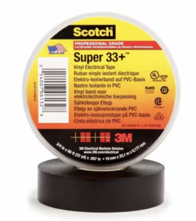 Isoleerlint 3M Super 33+; 19 mm; 20 m; must