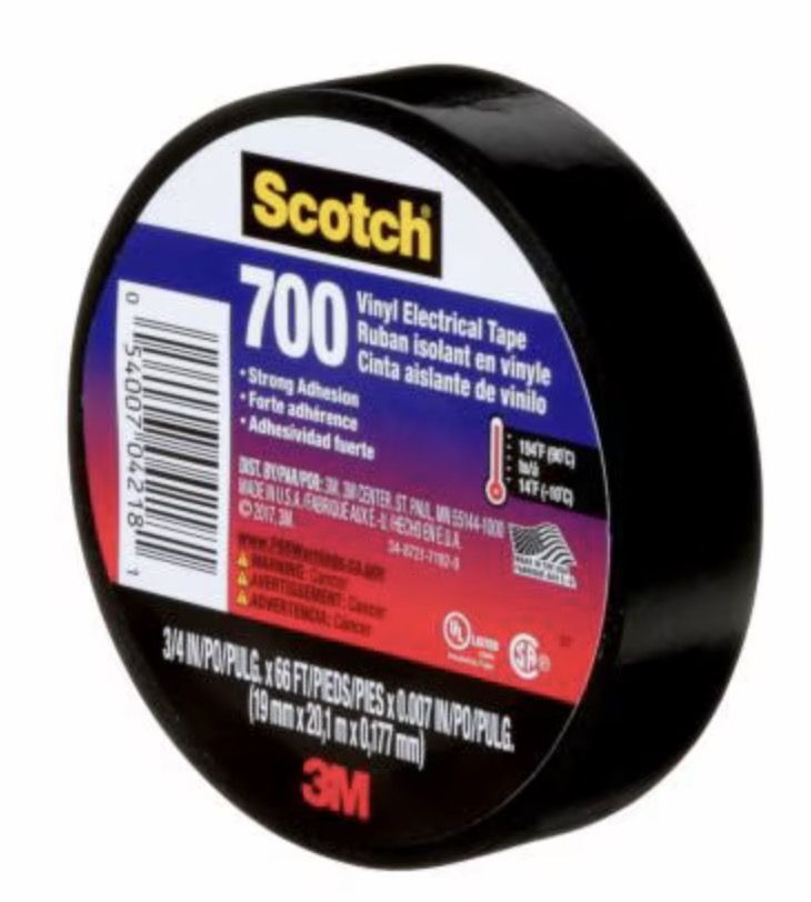 Isoleerlint 3M Scotch 700; 19 mm; 20 m; must