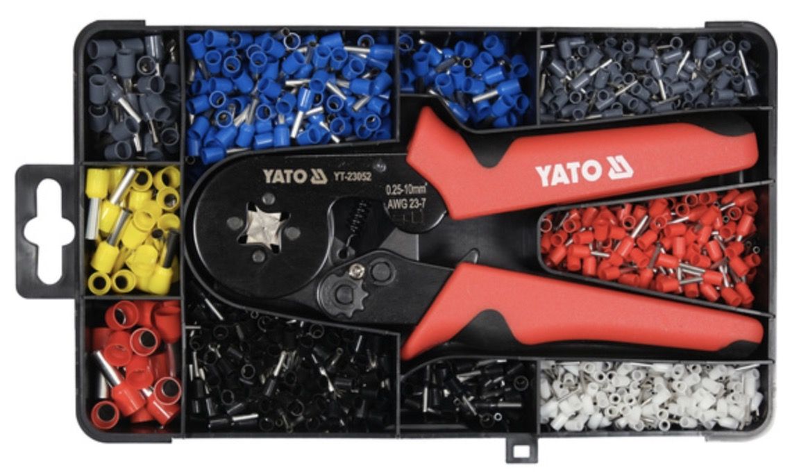 Klemmitangid Yato YT-23052; 175 mm + Tarvikud