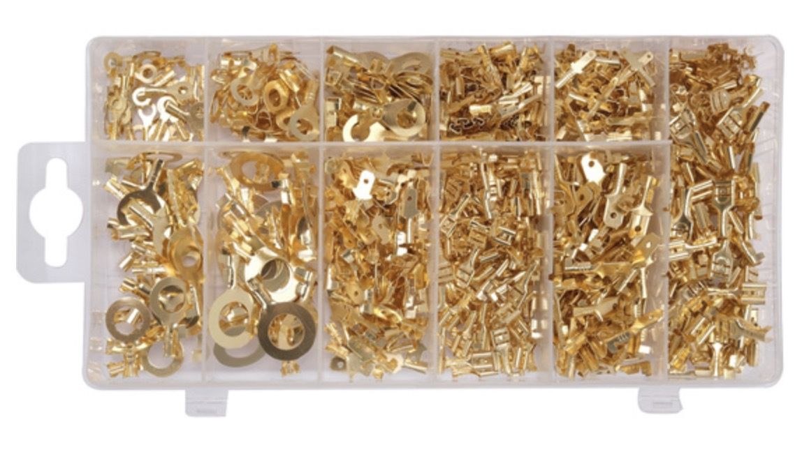 Ühenduste komplekt Yato YT-068685; 750 tk