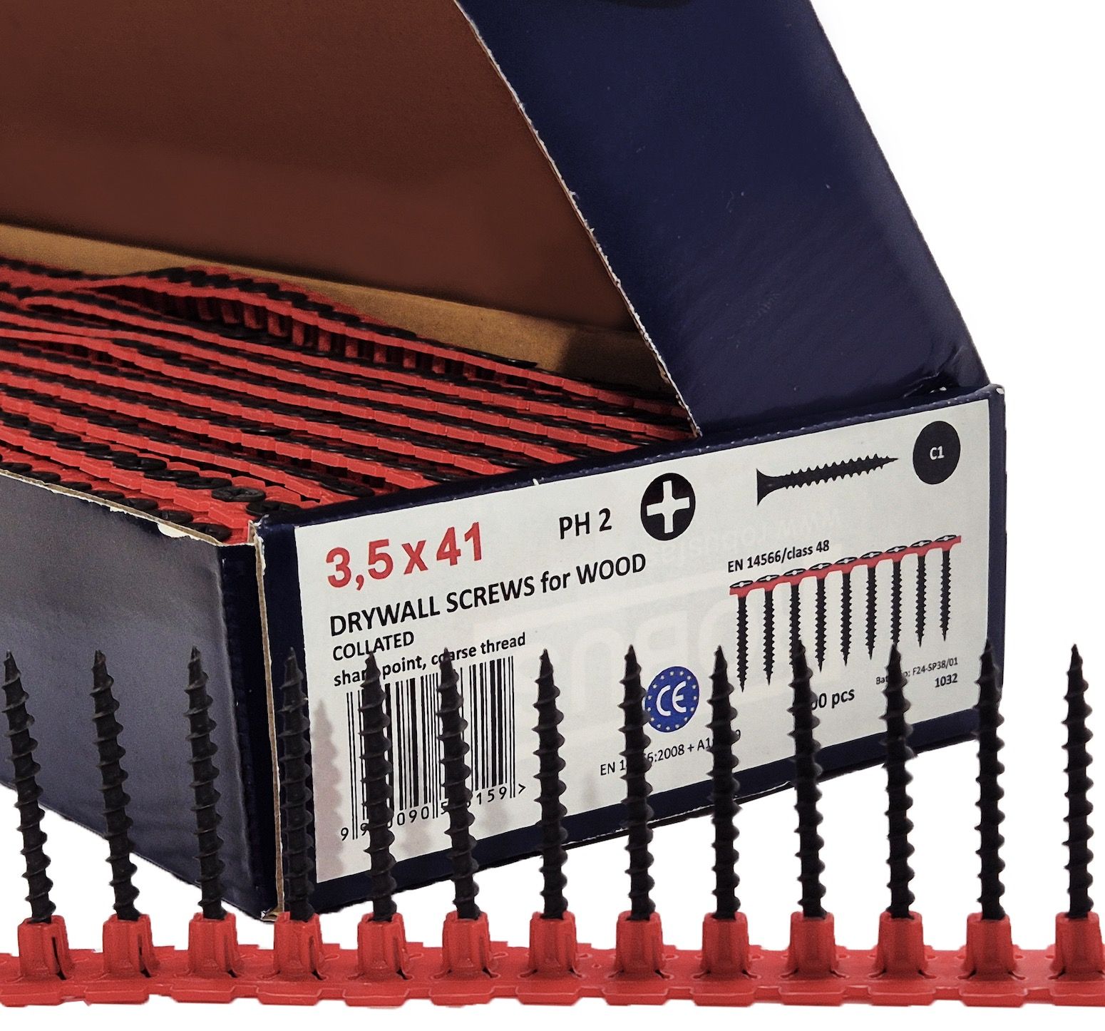 Lindikruvid Robus; PH2; 3,5x41 mm; 1000 tk