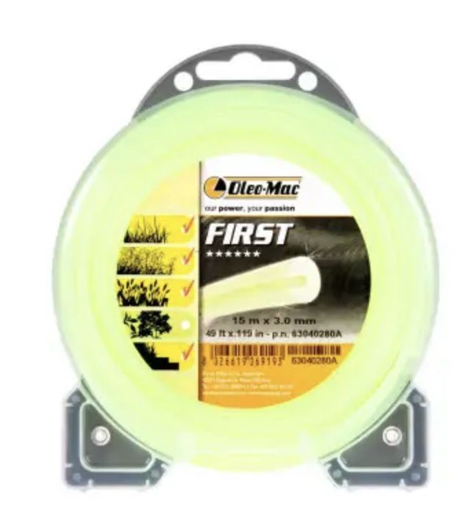 Trimmeri jõhv Oleo-Mac 63040280A; 3,0 mm/15 m