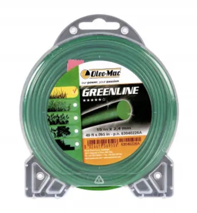 Trimmeri jõhv Oleo-Mac 63040226A; 2,4 mm/15 m