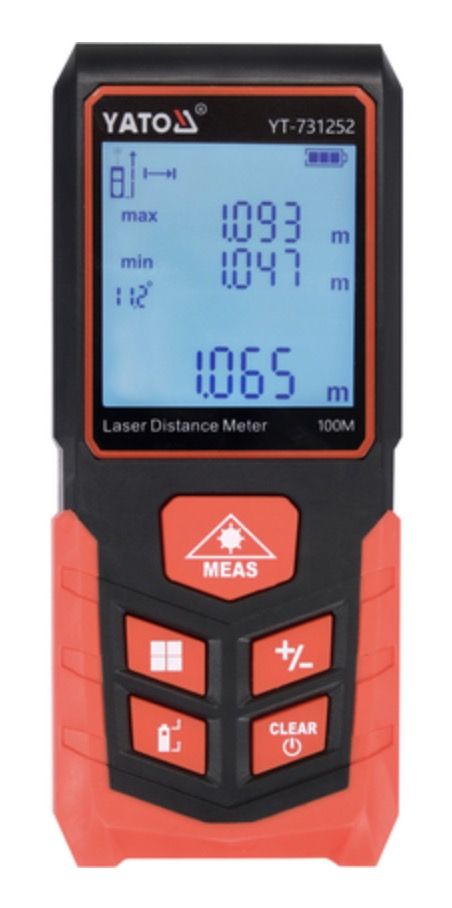 Laserkaugusmõõdik Yato YT-731252