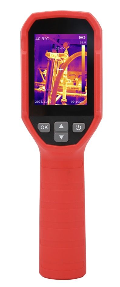 Infrapuna termomeeter UNI-T UTi716S; 3,6 V; 1x2,6 Ah aku