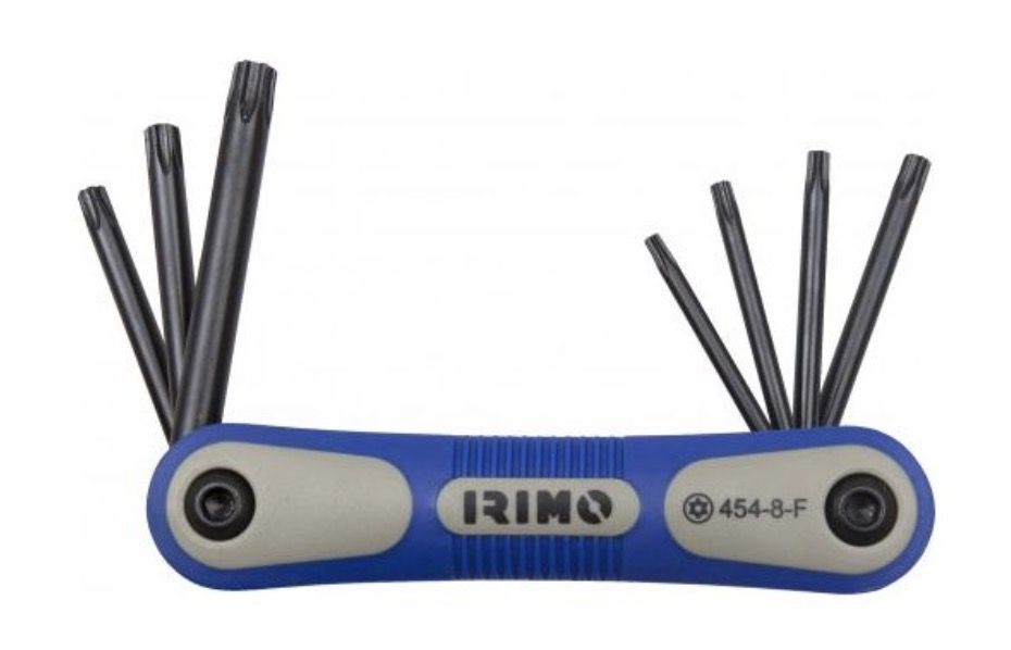 Mutrivõtmete komplekt Irimo 454-8-F;&nbsp;TR9-TR40; 8 tk