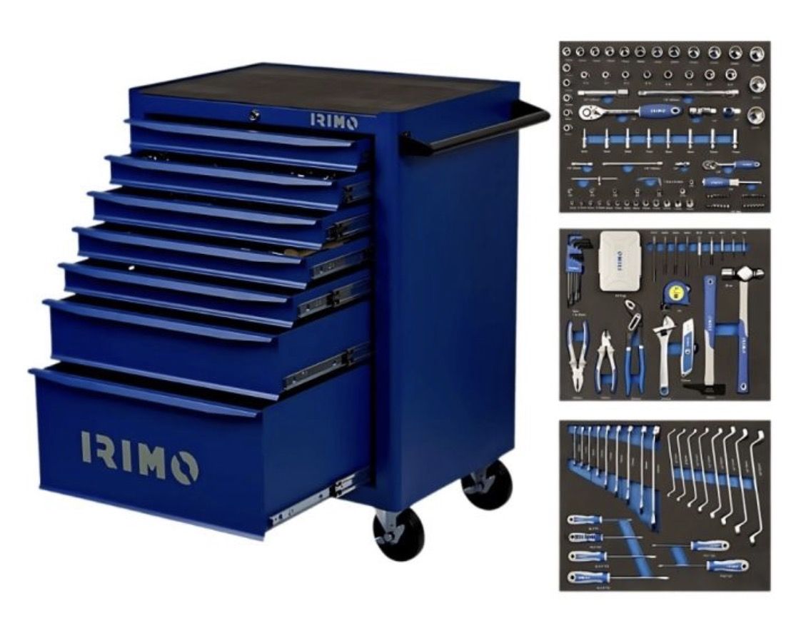 Tööriistade komplekt moodulis Irimo 8066K7FF208; 208 tk