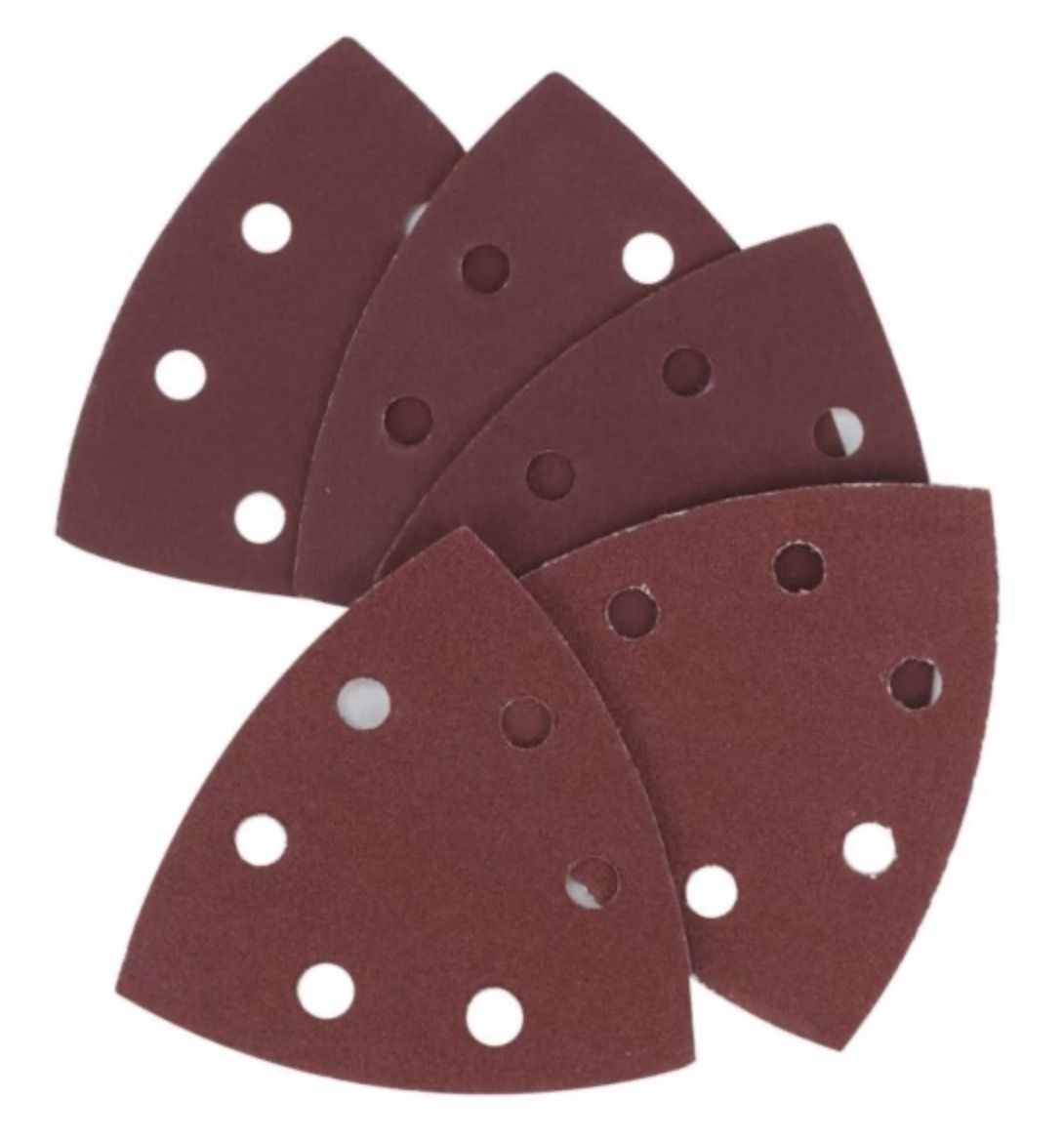 Lihvpaber deltalihvmasinatele Cortex 31410; 94x94 mm; P80; 5 tk