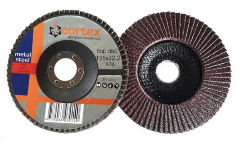Kroonlehine lihvketas Cortex 14004; 125x22,2 mm; P36