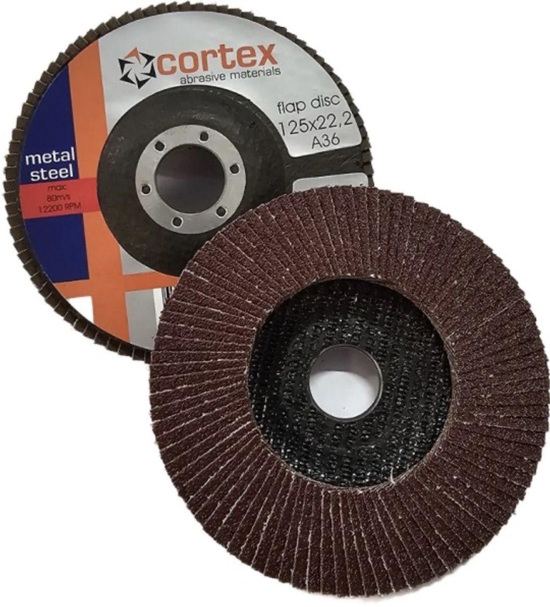 Kroonlehine lihvketas Cortex 30908; 125x22,2 mm; P36