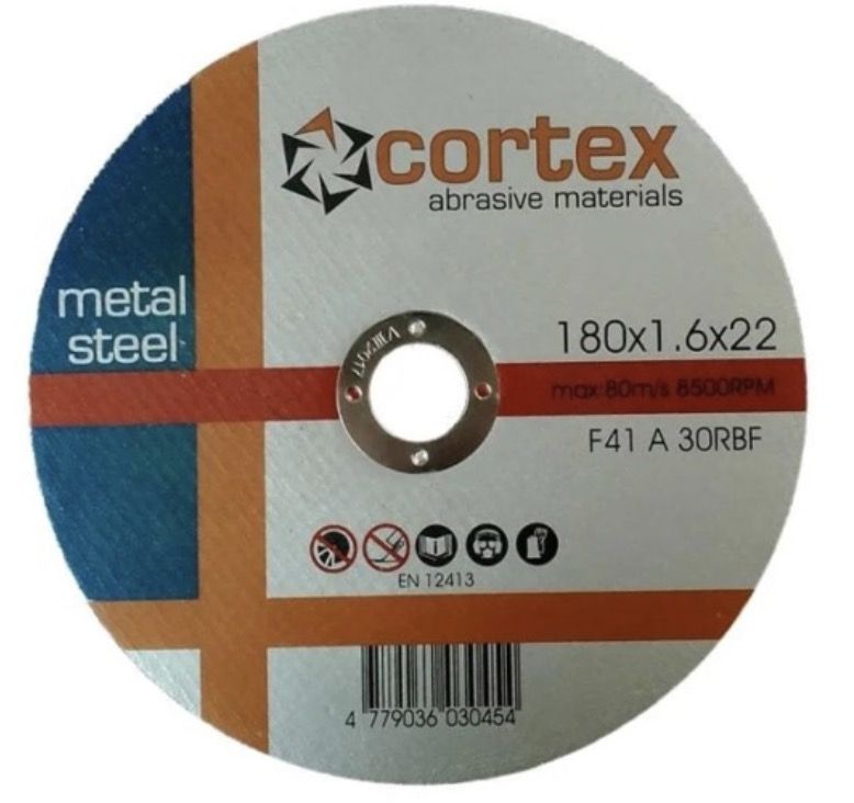 Abrasiiv lõikeketas Cortex 18207; 180x1,6x22,2 mm