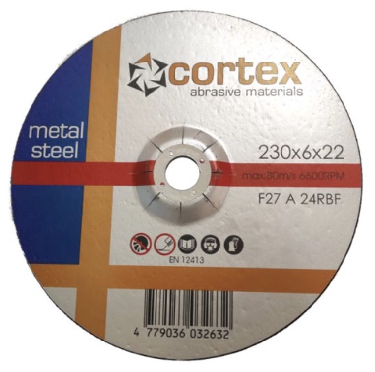 Lihvketas Cortex 32102; 230x6,0x22,2 mm