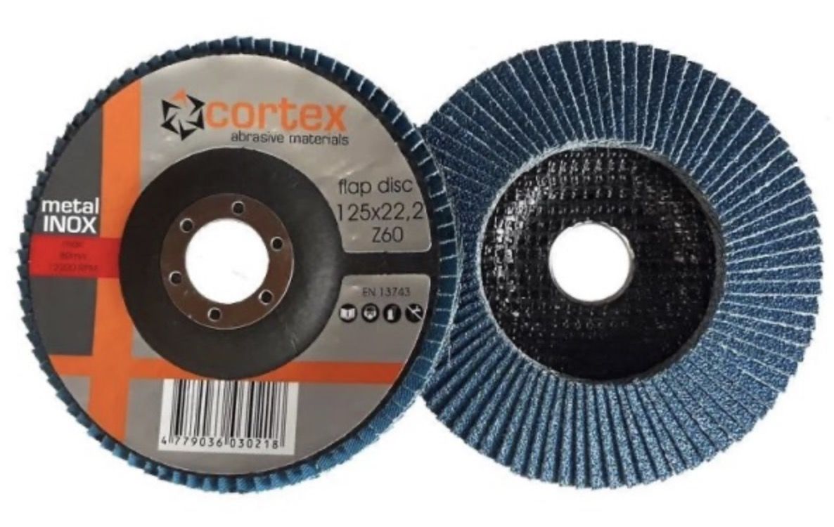 Kroonlehine lihvketas Cortex 14011; 125x22,2 mm; P60