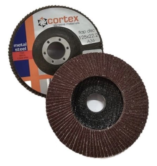Kroonlehine lihvketas Cortex 30917; 125x22,2 mm; P24