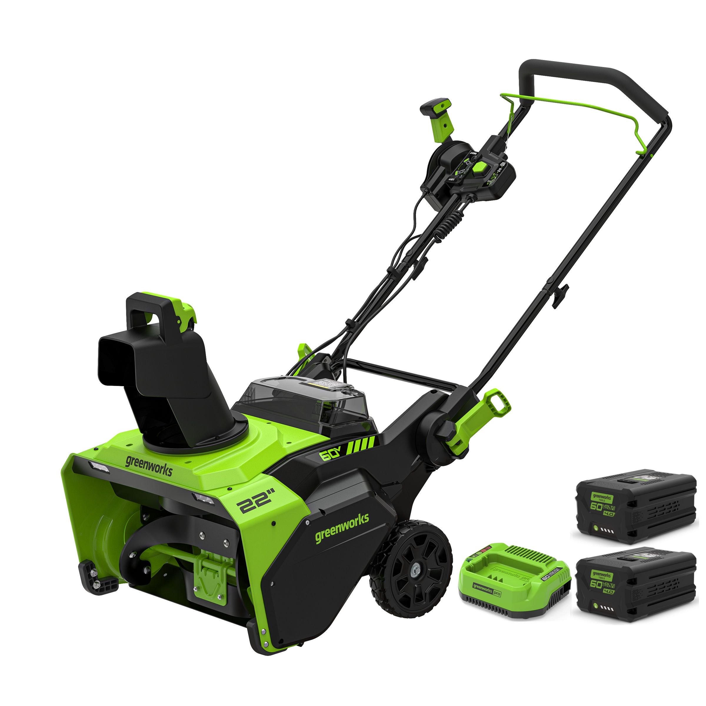 Lumefrees Greenworks GD60STK4X; 60 V; 2x4,0 Ah aku