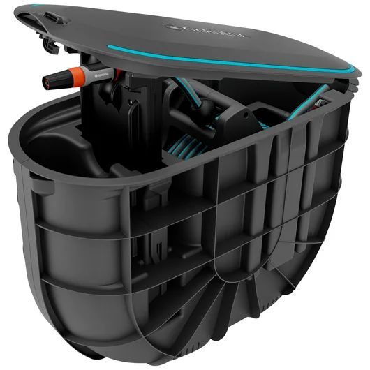 Kastmisvooliku hoidik Gardena Undercover Hose Box RollUp M; 20 m