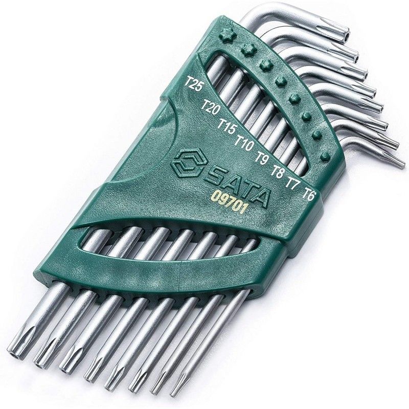Võtmete komplekt Sata ST09701; T6-T25; 8 tk
