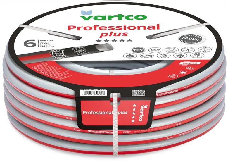 Kastmise voolik Vartco Professional Plus; 1/2''; 20 m