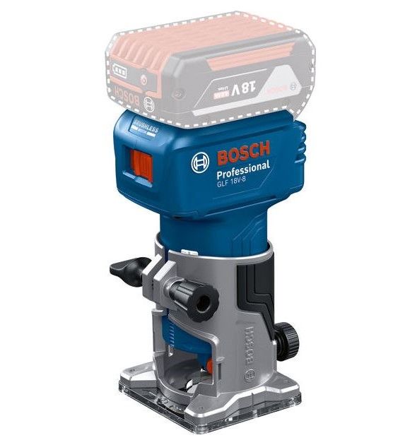 Ülafrees Bosch GLF 18V-8 Professional; 18 V (ilma aku ja laadijata)