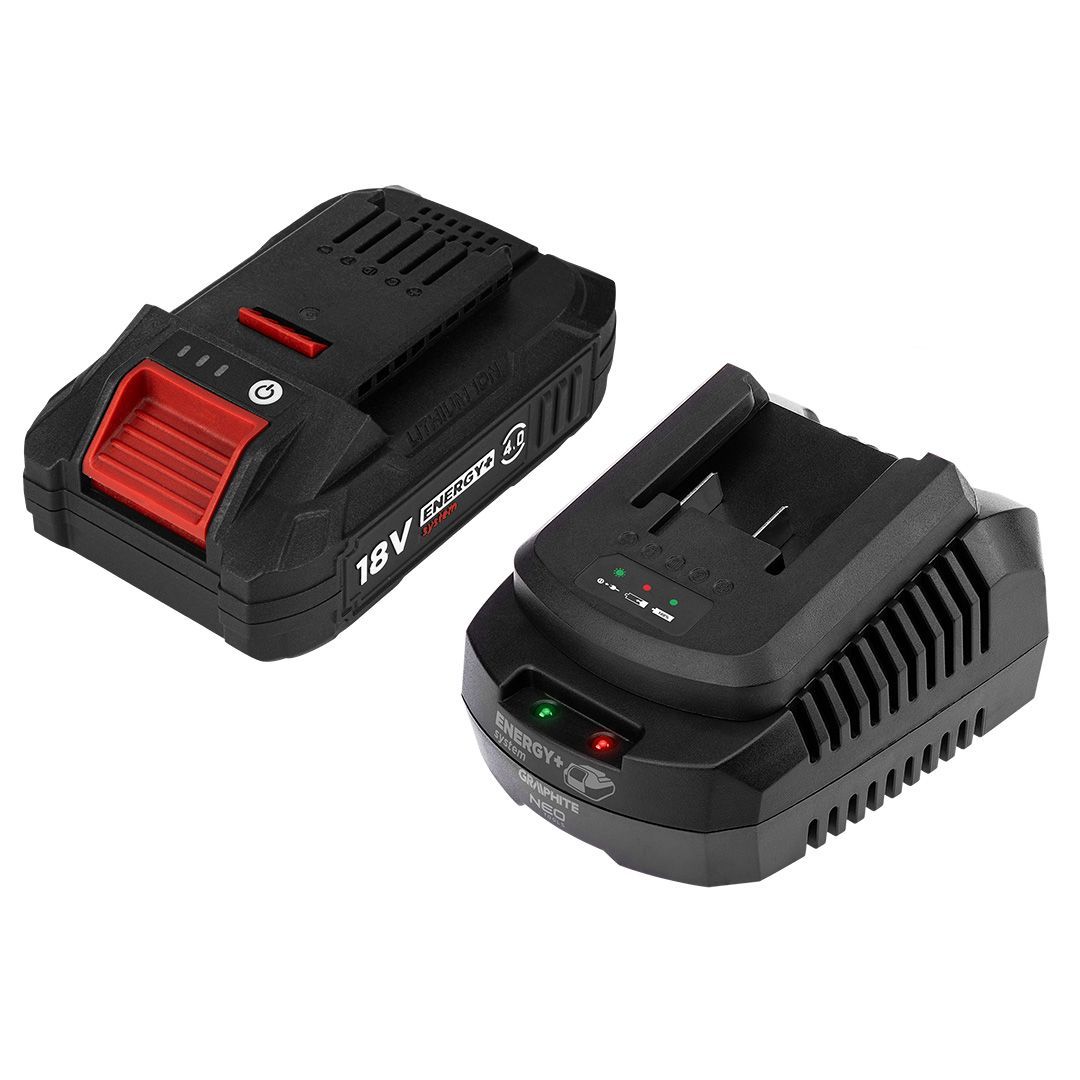 Tarvikute komplekt Graphite 58GE132-1; 18 V; 1x4,0 Ah