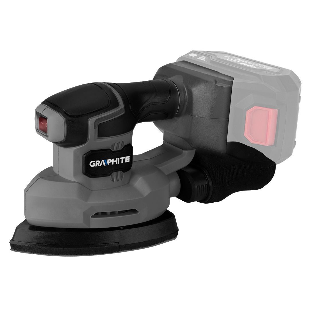 Kolmnurklihvija Graphite 58GE141; 18 V (ilma aku ja laadijata)