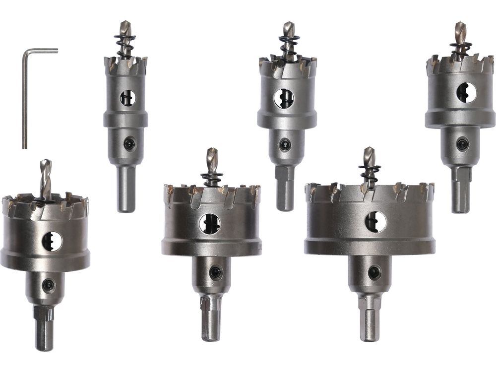 Augusaagide komplekt Yato YT-44077; 22-65 mm; 6 tk