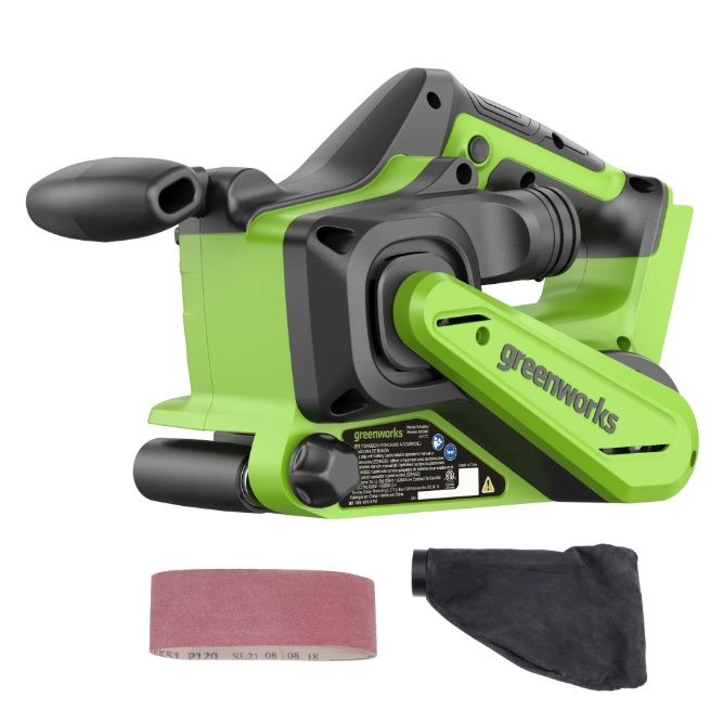 Lintlihvmasin Greenworks GD24BELSND; 24 V (ilma aku ja laadijata)