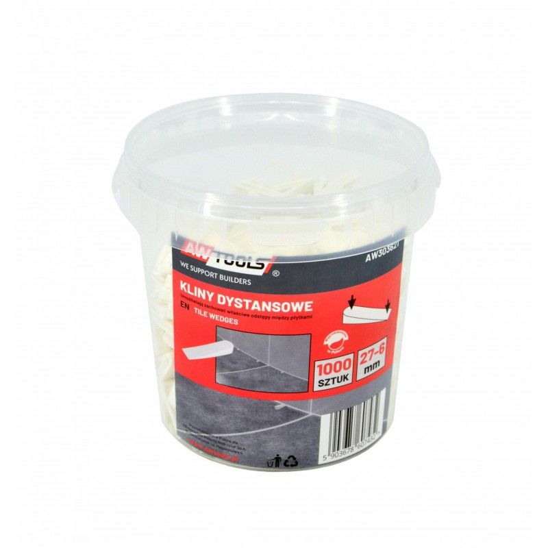 Plaadi kiil AWTools AW303621; 27x6 mm; 1000 tk